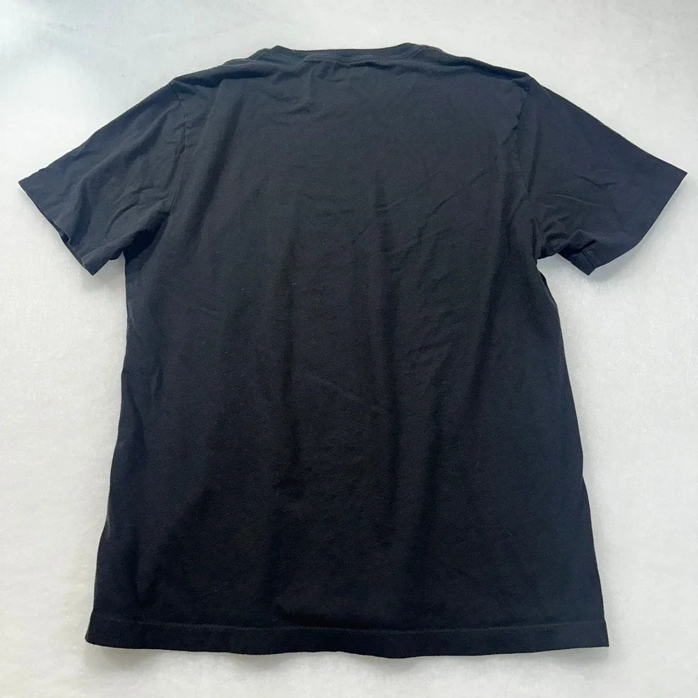 True Religion Mens Rosecrans Festival Buddha Guitar Graphic T-Shirt Black‎ Large